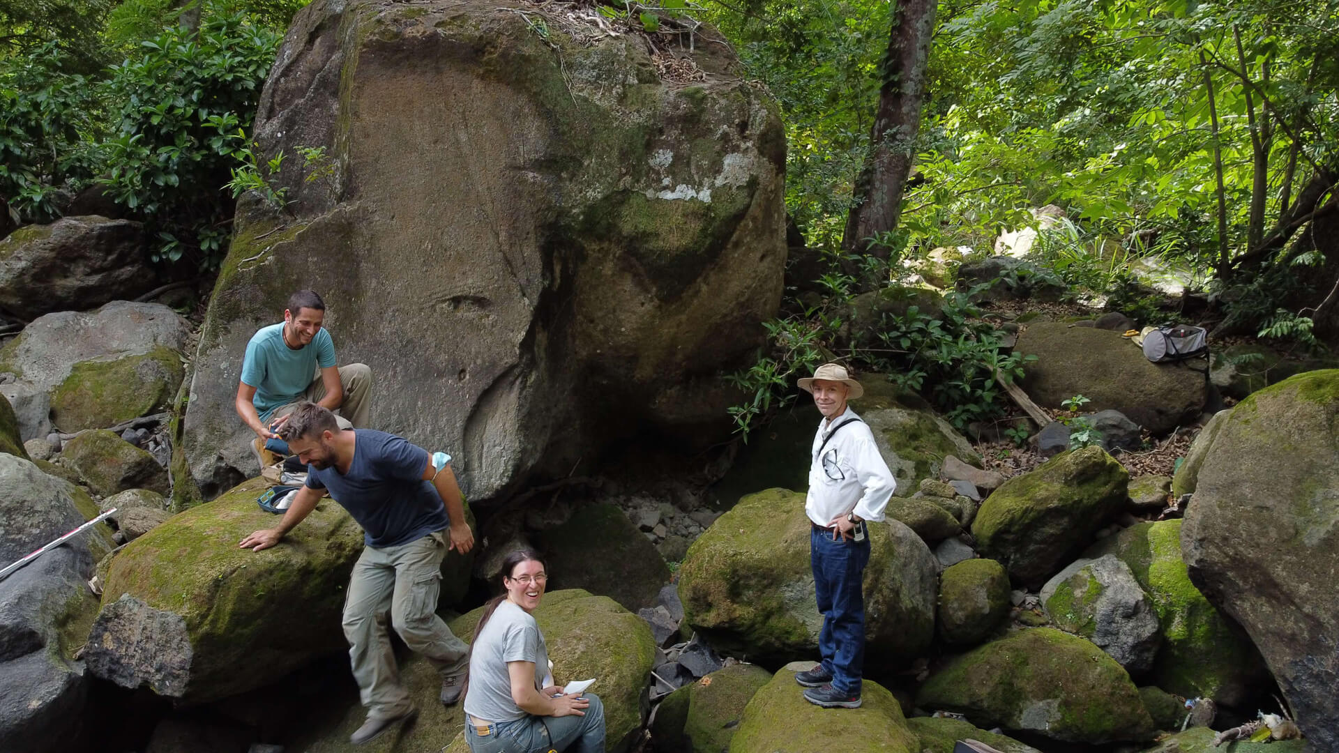 , 2500 Year Old Ancient Petroglyphs Discovered in the Eco Canyon at Nya, in Guanacaste, Costa Rica